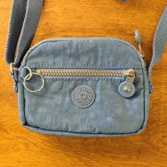 Kipling Blue Crossbody Wallet Purse - Picture 3 of 11